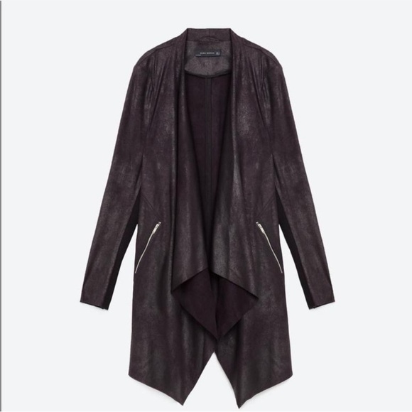 Zara Draped Jacket - Picture 6 of 10